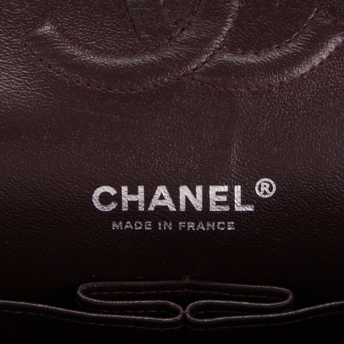 Caviar Quilted Medium Double Flap Burgundy