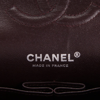 Chanel Caviar Quilted Medium Double Flap Burgundy 7 of 8