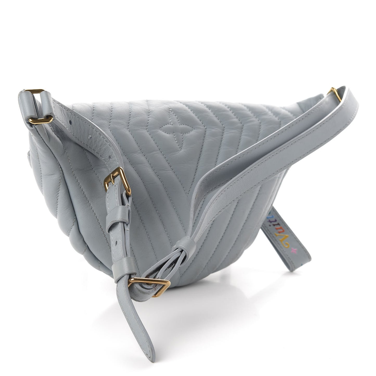 Calfskin New Wave Bumbag Porcelain Blue