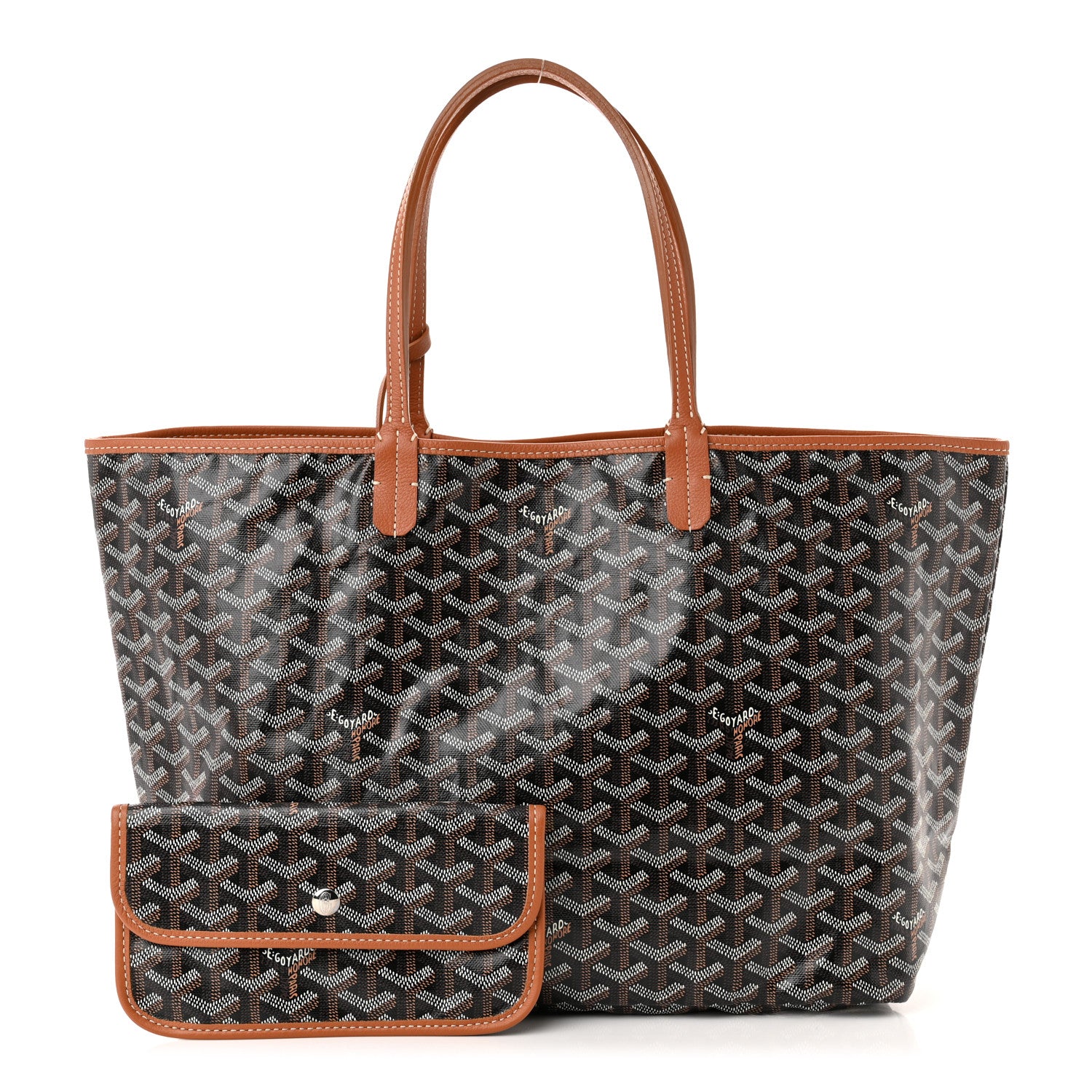 Goyard Goyardine Saint Louis PM Black Gold 1 of 11