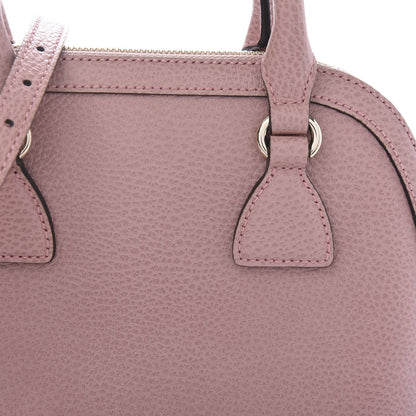 Gucci Dollar Calfskin Small GG Charm Dome Bag Soft Pink 10 of 10