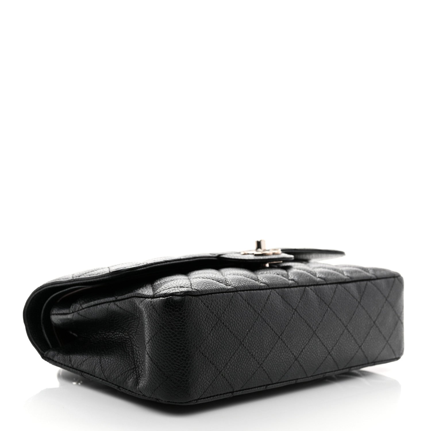 Chanel Caviar Quilted Medium Double Flap Black 4 of 10