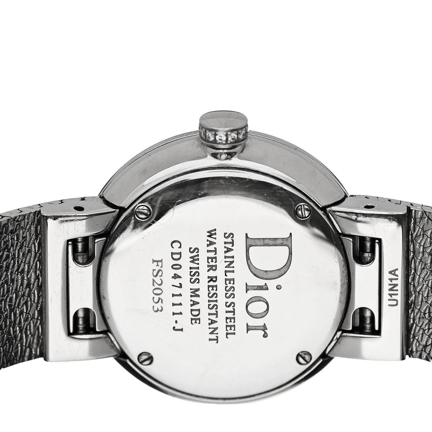 Stainless Steel Diamond Bezel Mother of Pearl 25mm La D De Dior Quartz Watch
