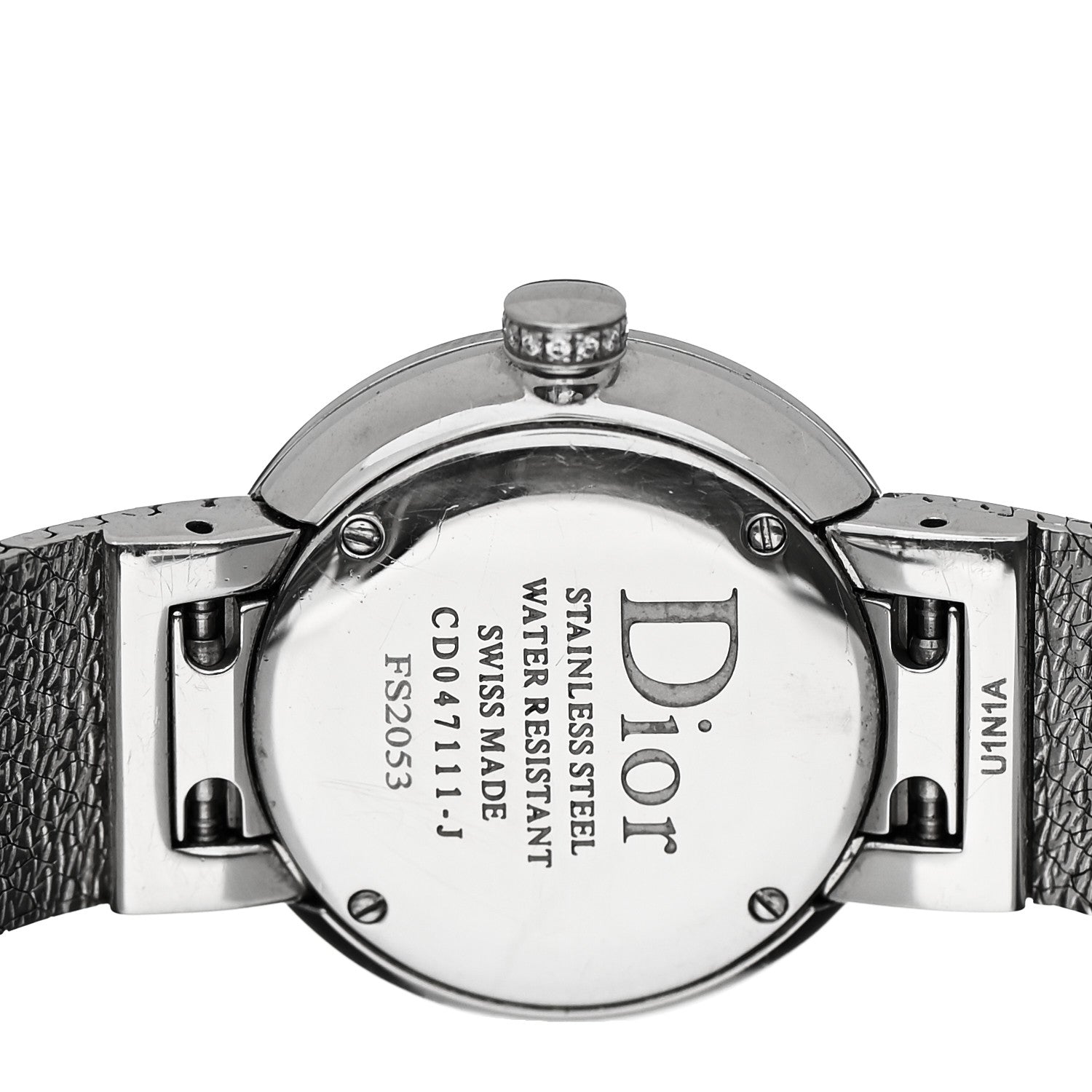 Christian Dior Stainless Steel Diamond Bezel Mother of Pearl 25mm La D De Dior Quartz Watch 4 of 4