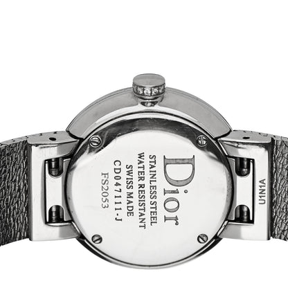 Christian Dior Stainless Steel Diamond Bezel Mother of Pearl 25mm La D De Dior Quartz Watch 4 of 4