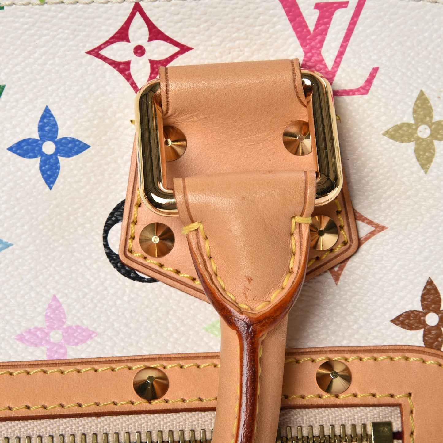 Monogram Multicolor Alma White