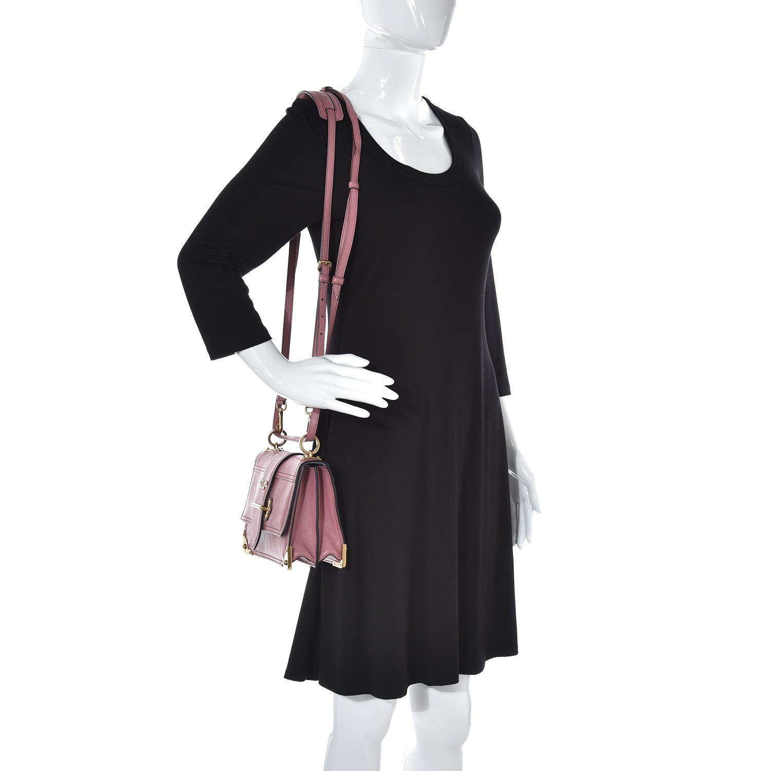Prada Glace Calfskin Cahier Bag Loto Astrale 2 of 7