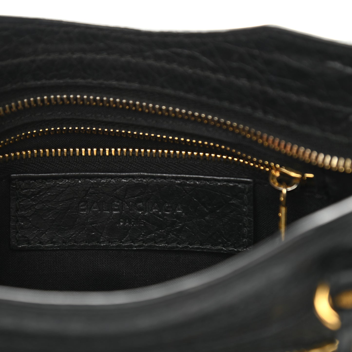 Agneau Giant 12 Gold Hardware Mini City Black