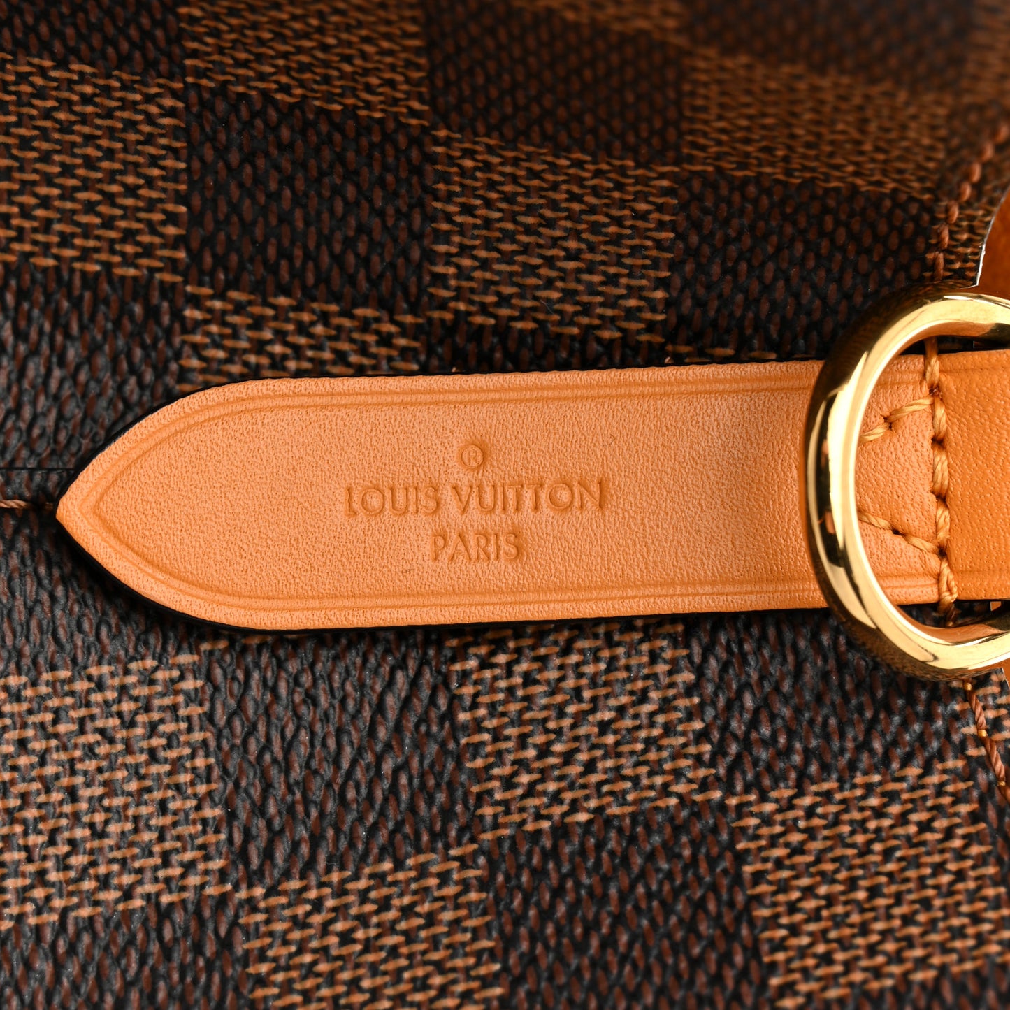 Damier Ebene Neonoe MM Safran