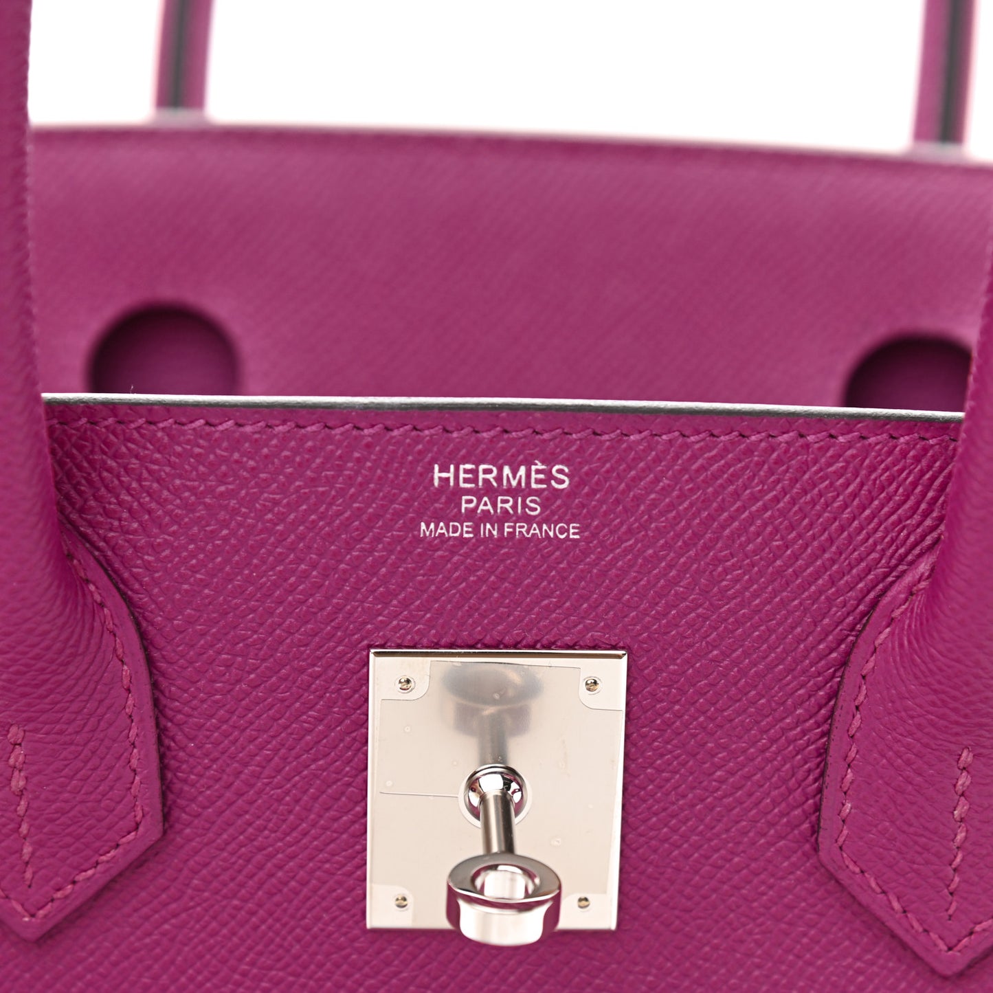 Epsom Birkin 30 Rose Pourpre