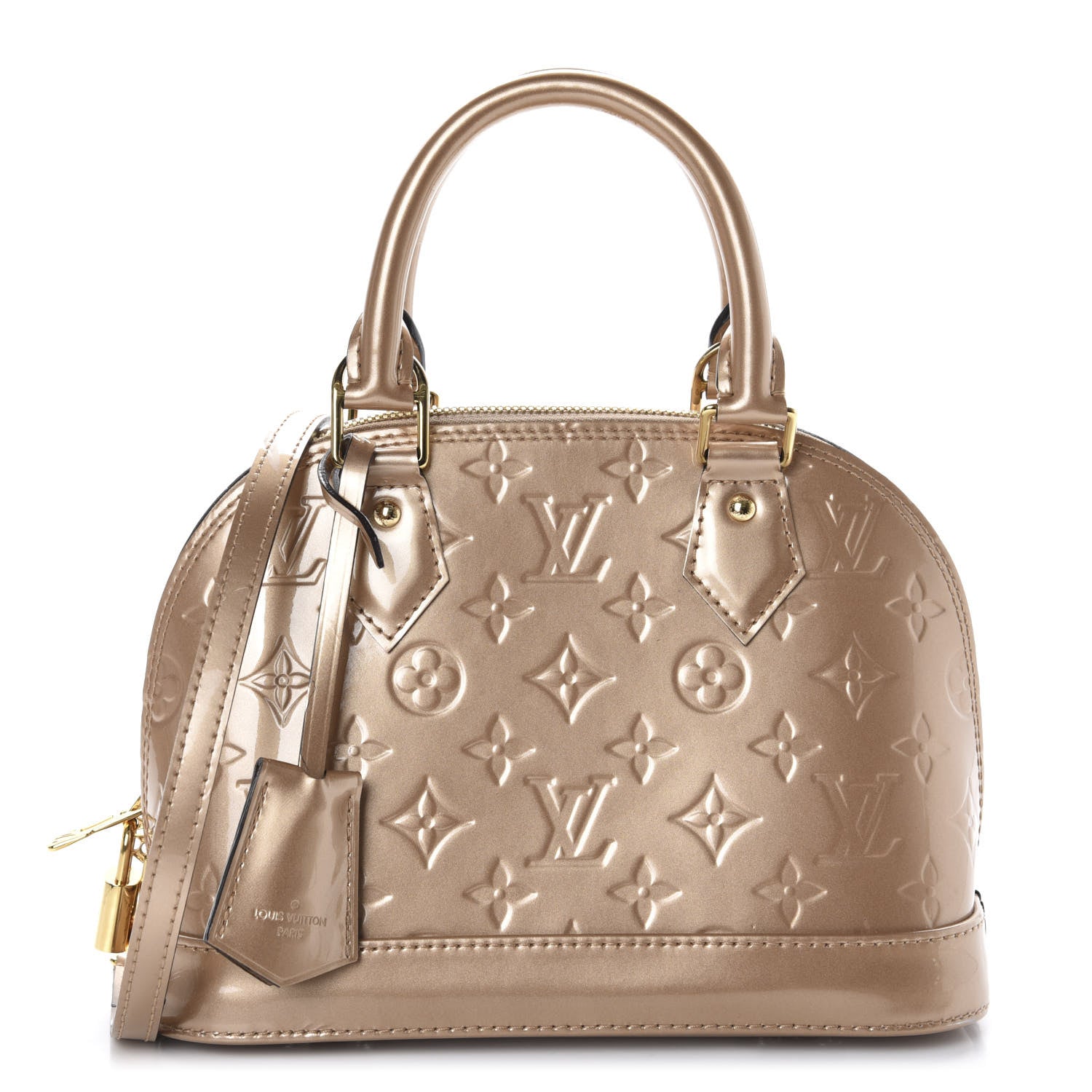 Louis Vuitton Vernis Alma BB Mordore 1 of 10