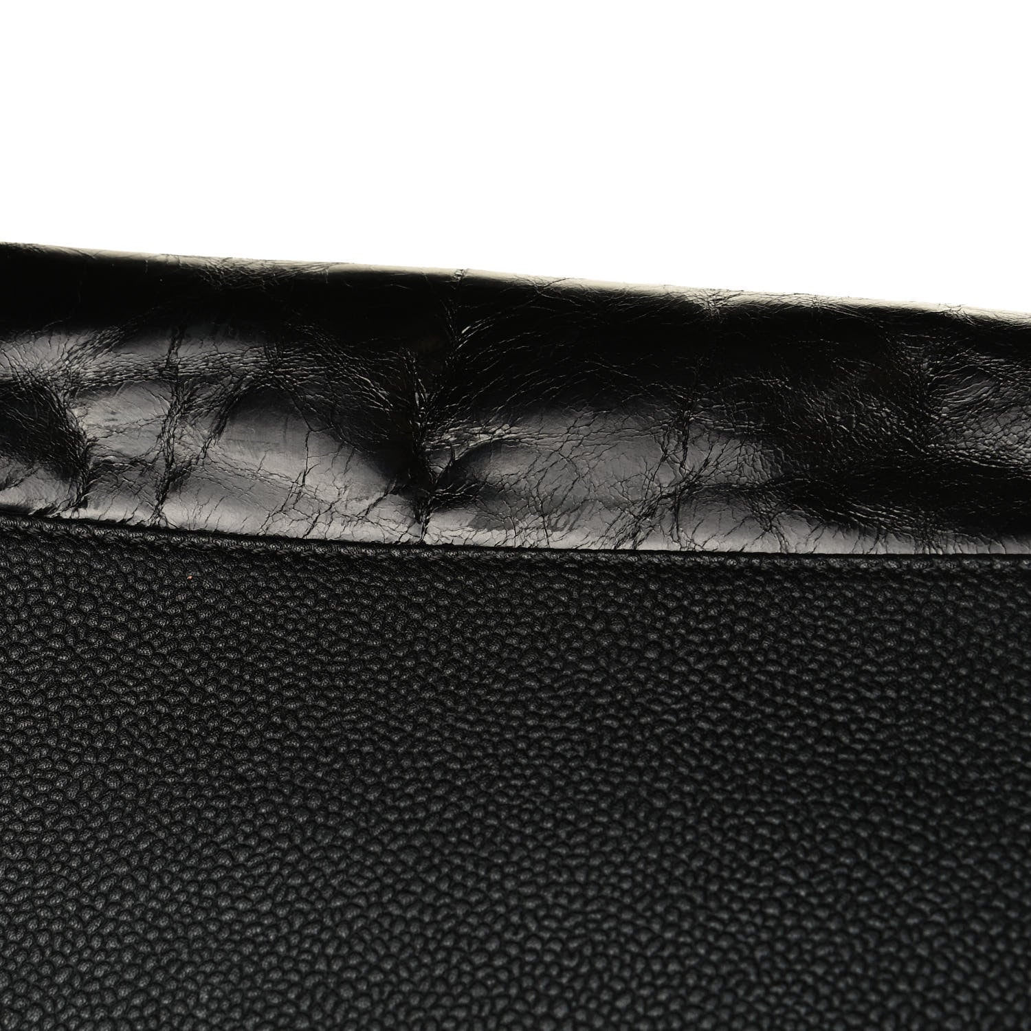 Chanel Glazed Calfskin Small Deauville Tote Black 21 of 21