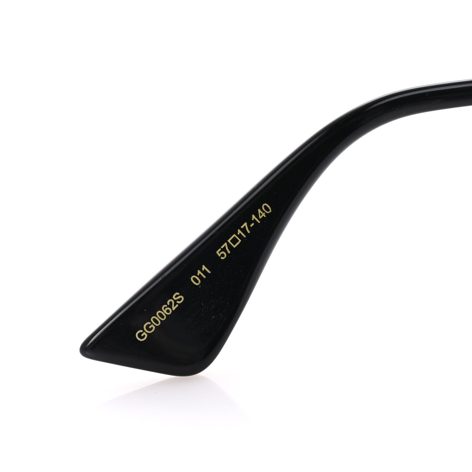 Gucci Aviator Sunglasses GG0062S Black Gold 5 of 9