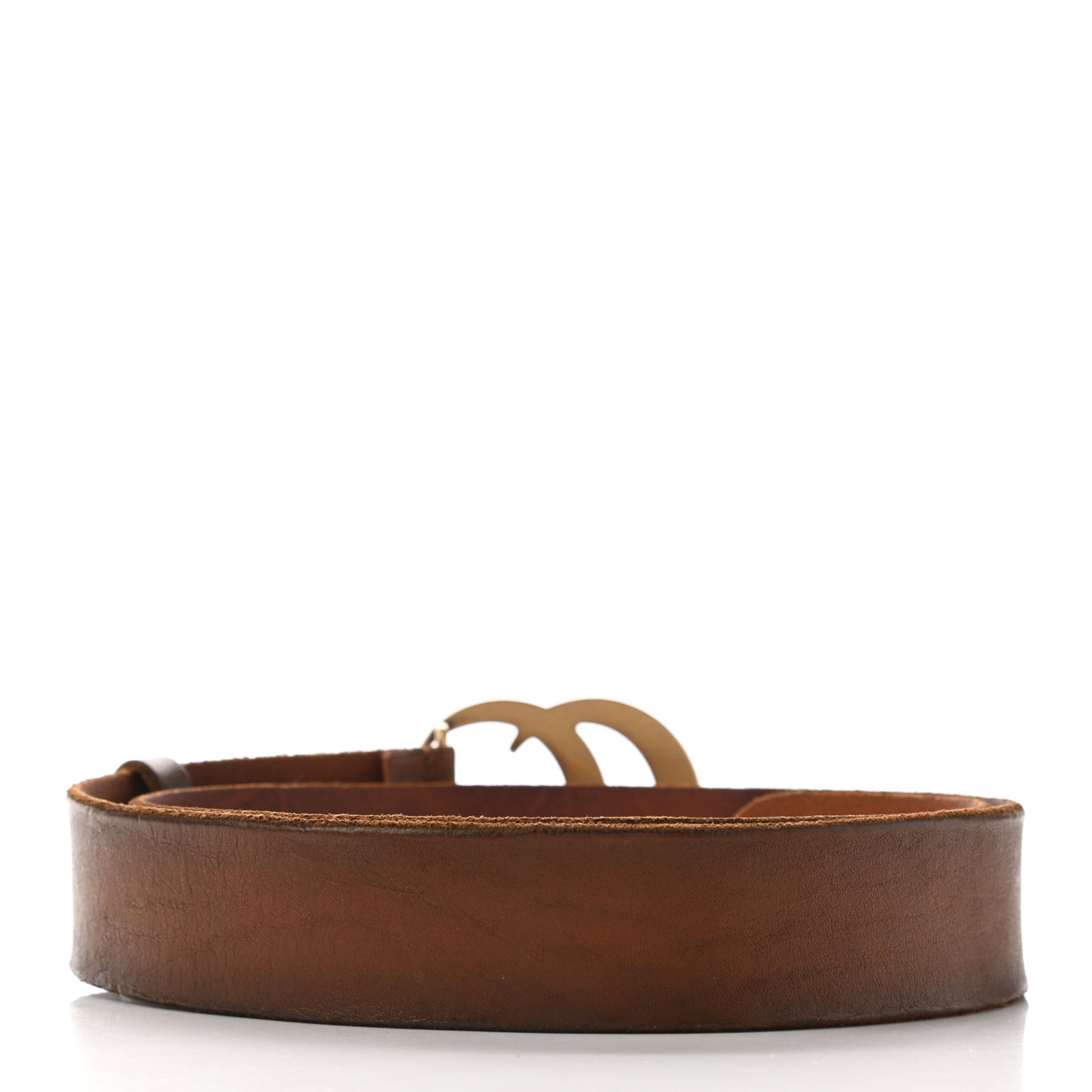 Faded Calfskin Double G 40mm Belt 95 38 Cuir