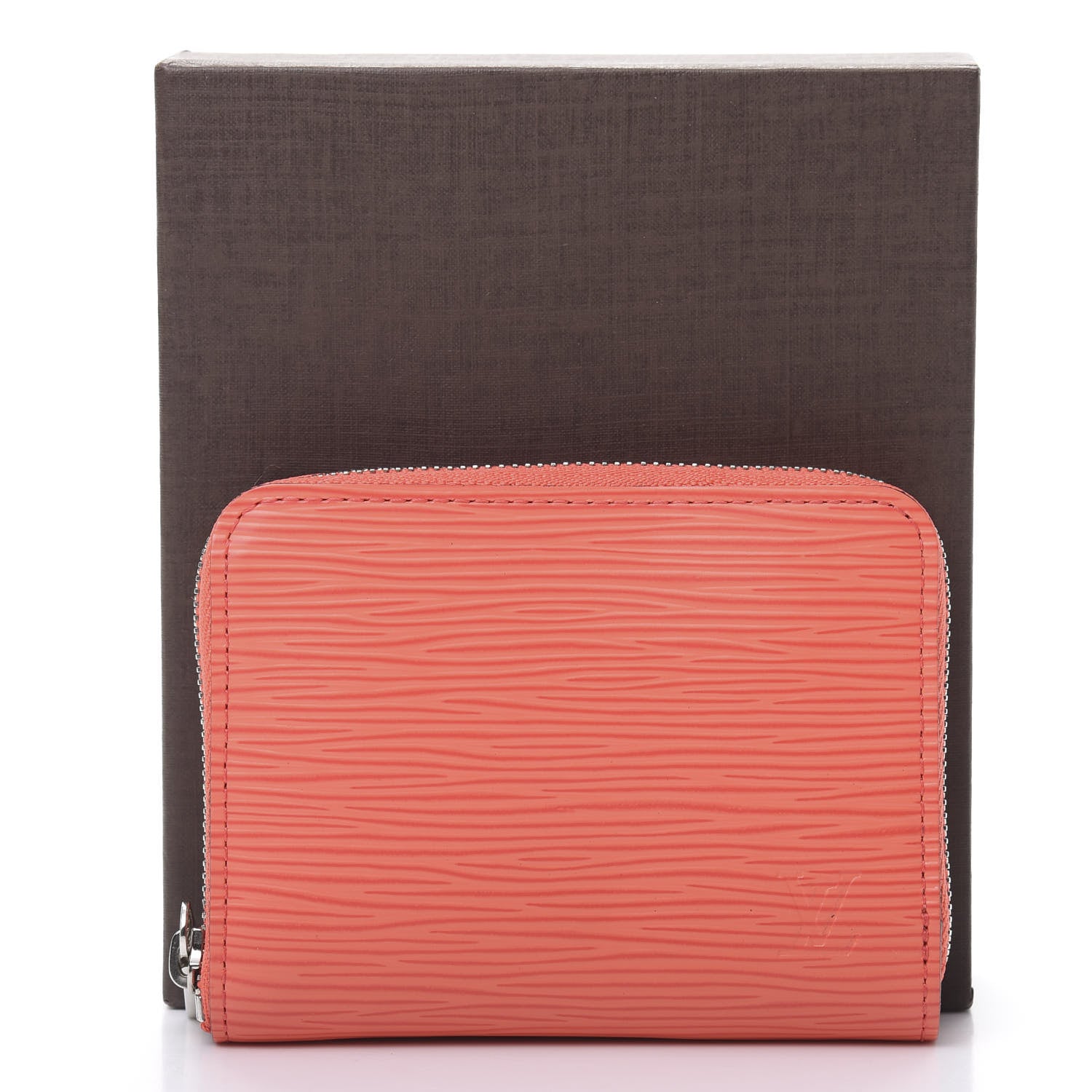 Louis Vuitton Epi Zippy Coin Purse Corail 8 of 8