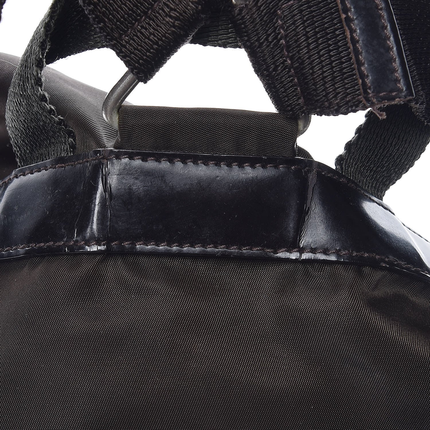 Prada Nylon Vela Small Backpack Ebano 13 of 16