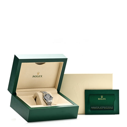 Rolex Stainless Steel 31mm Oyster Perpetual Datejust Watch Dark Grey 278240 5 of 5