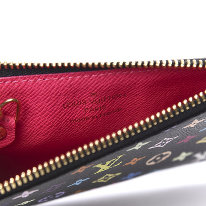 Louis Vuitton Monogram Multicolor Key Pouch Black Grenade 5 of 5