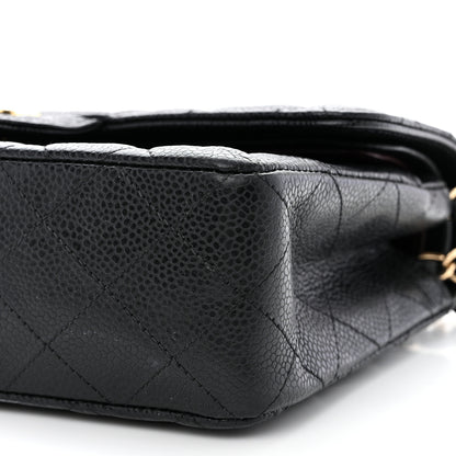 Chanel Caviar Quilted Small Double Flap Black 12 of 12