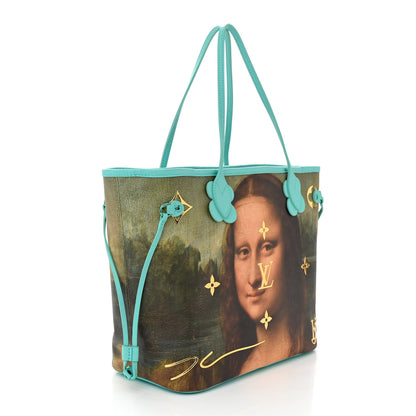Louis Vuitton Masters Da Vinci Neverfull MM Vert D’eau 3 of 11