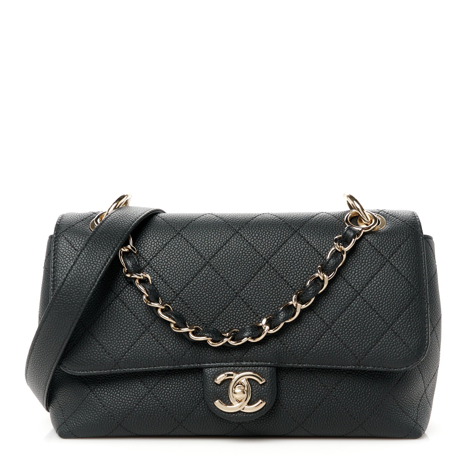 Chanel Caviar Quilted City Walk Flap Black 1 of 11
