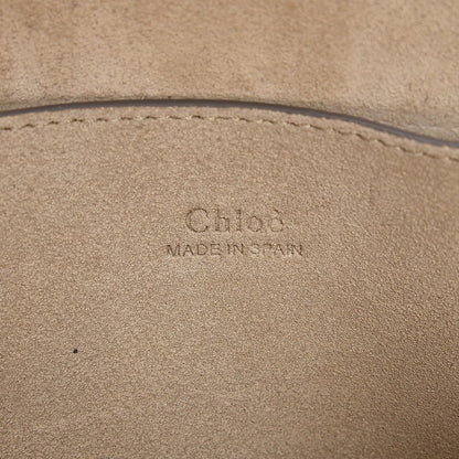 Chloe Calfskin Small Faye Shoulder Bag Denim Blue 6 of 8