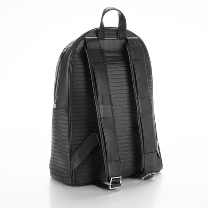 Christian Dior HOMME Calfskin Ribbed Backpack Black 3 of 6