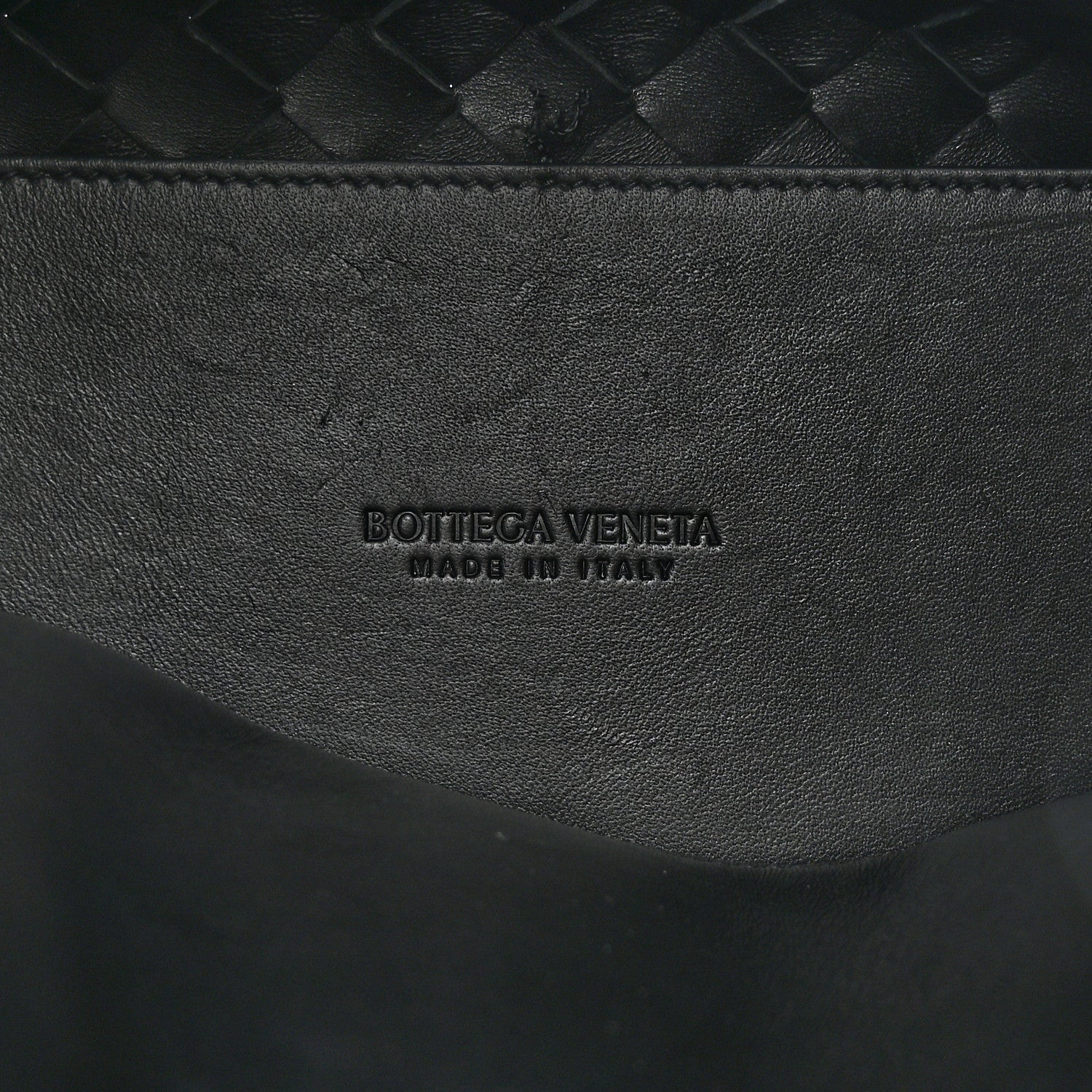 Bottega Veneta Nappa Intrecciato Small Andiamo With Chain Shoulder Bag Black 7 of 10