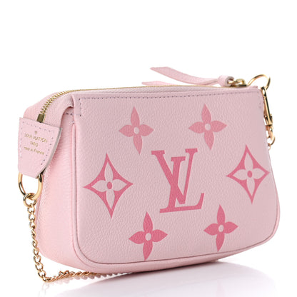 Louis Vuitton Empreinte Monogram Giant By The Pool Mini Pochette Accessories Bouton De Rose 2 of 4