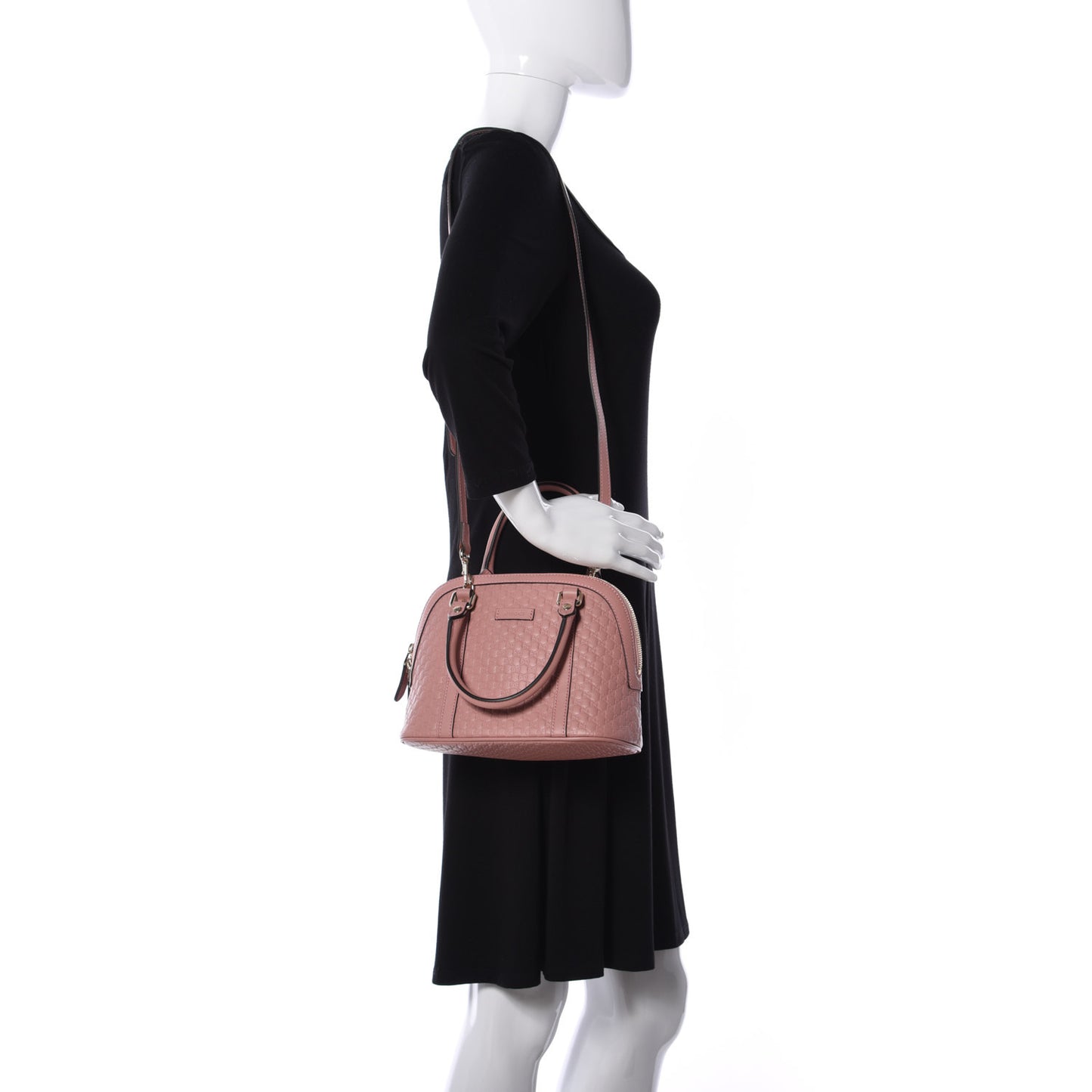 Microguccissima Mini Dome Bag Soft Pink