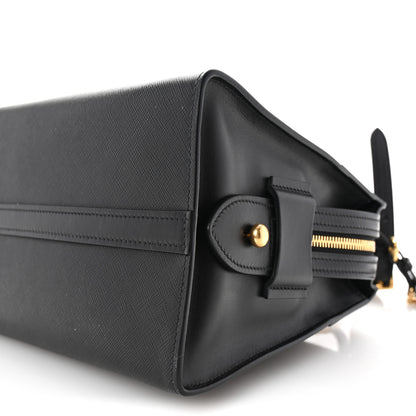 Prada Saffiano City Calfskin Small Esplanade Black 15 of 16