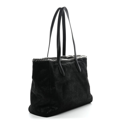 Stella McCartney Shaggy Deer Falabella East West Shopper Tote Black 3 of 10