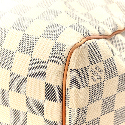 Louis Vuitton Damier Azur Keepall 50 10 of 10