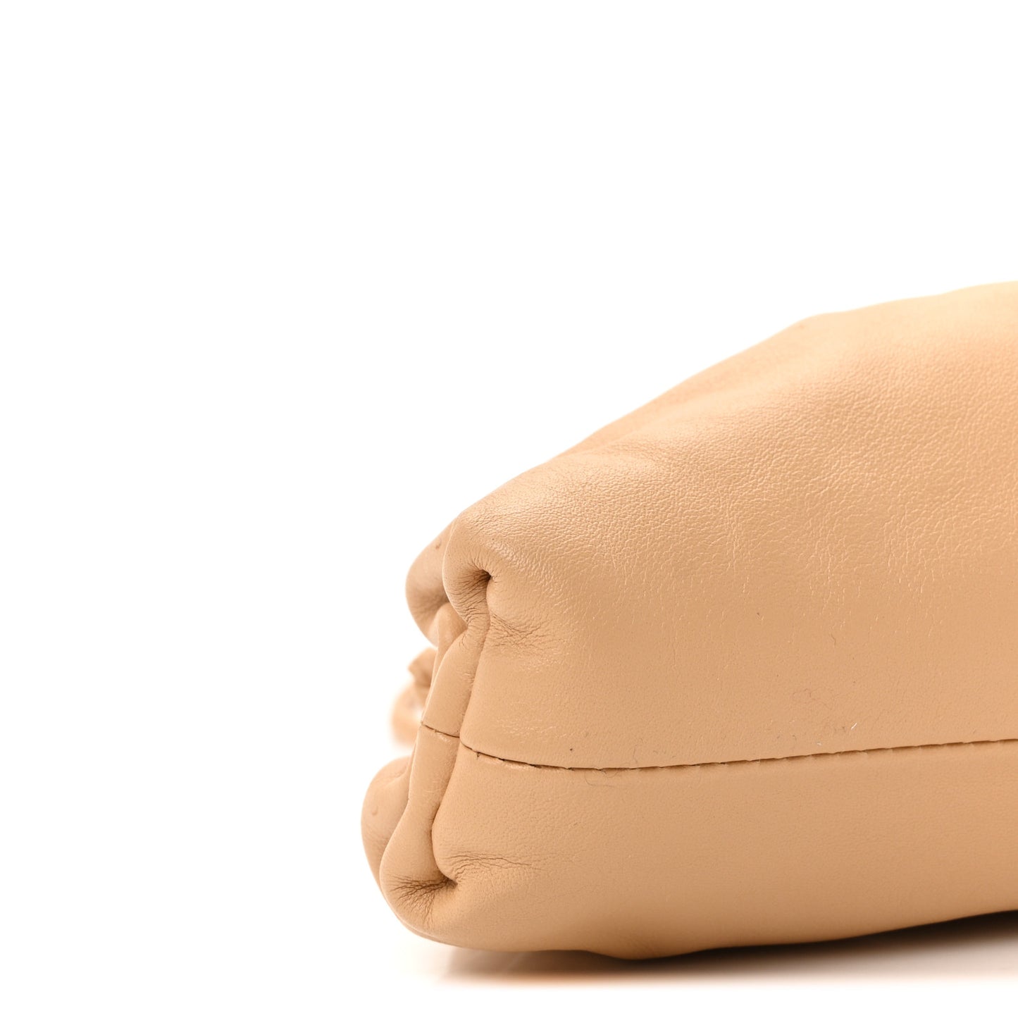 Butter Calfskin The Mini Pouch Almond