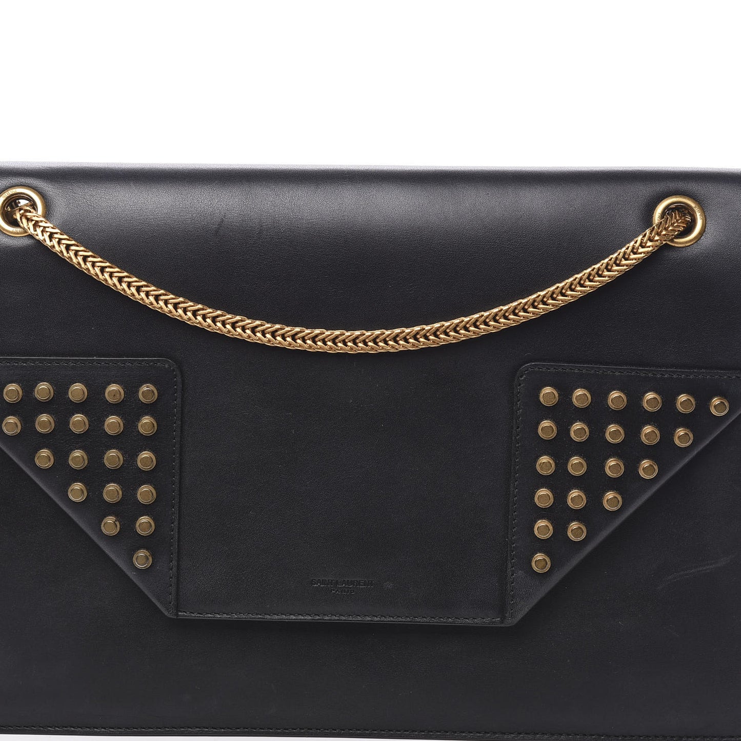 Calfskin Studded Medium Betty Black