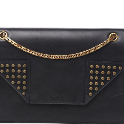 Saint Laurent Calfskin Studded Medium Betty Black 9 of 11