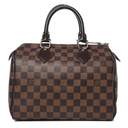 Louis Vuitton Damier Ebene Speedy 25 1 of 14