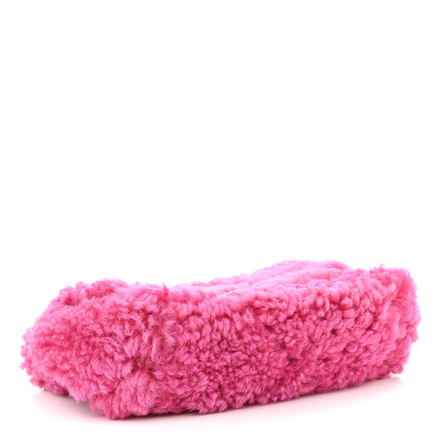 Shearling Sheepskin Medium Chanel 19 Flap Pink