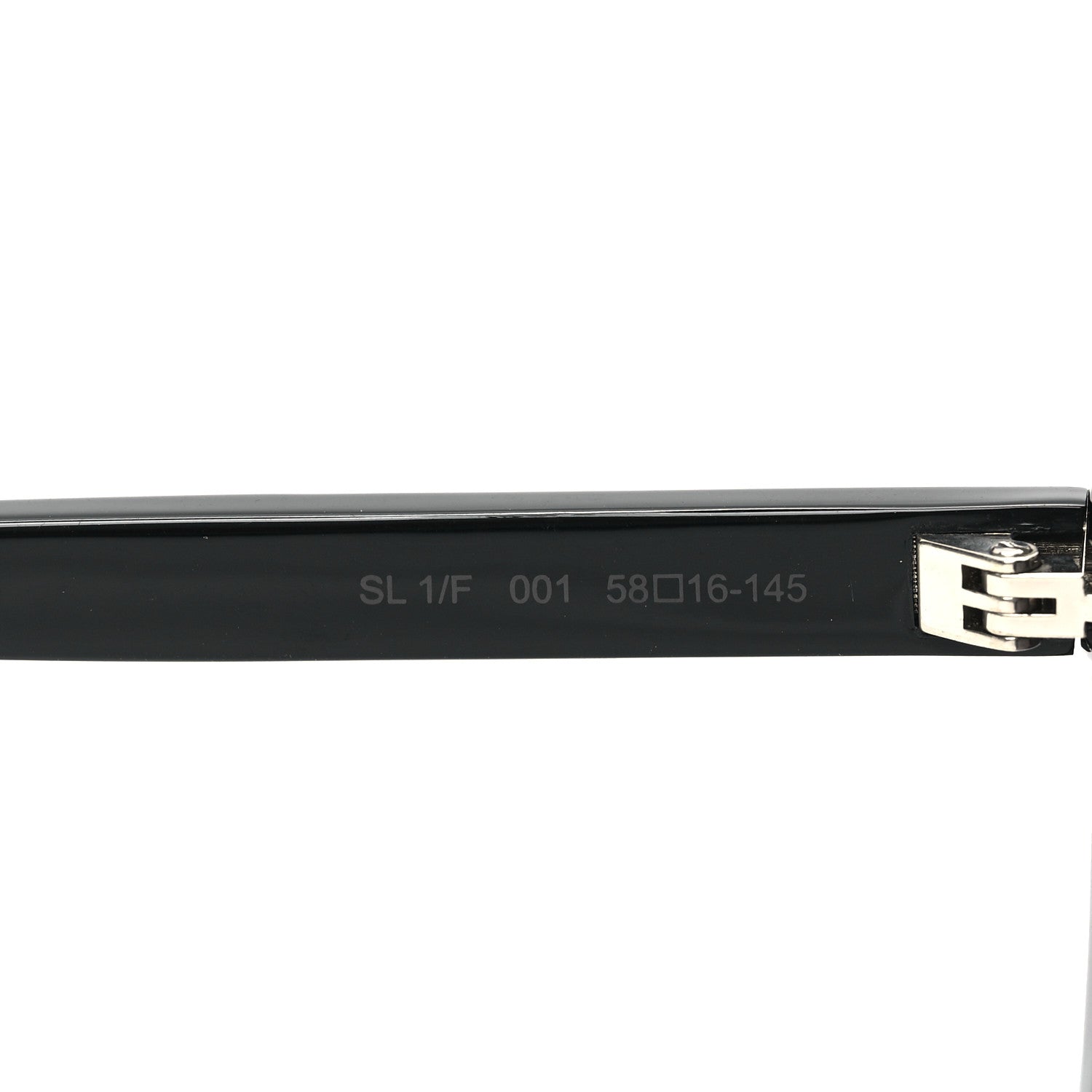 Saint Laurent Acetate SL1 Sunglasses Black 13 of 14