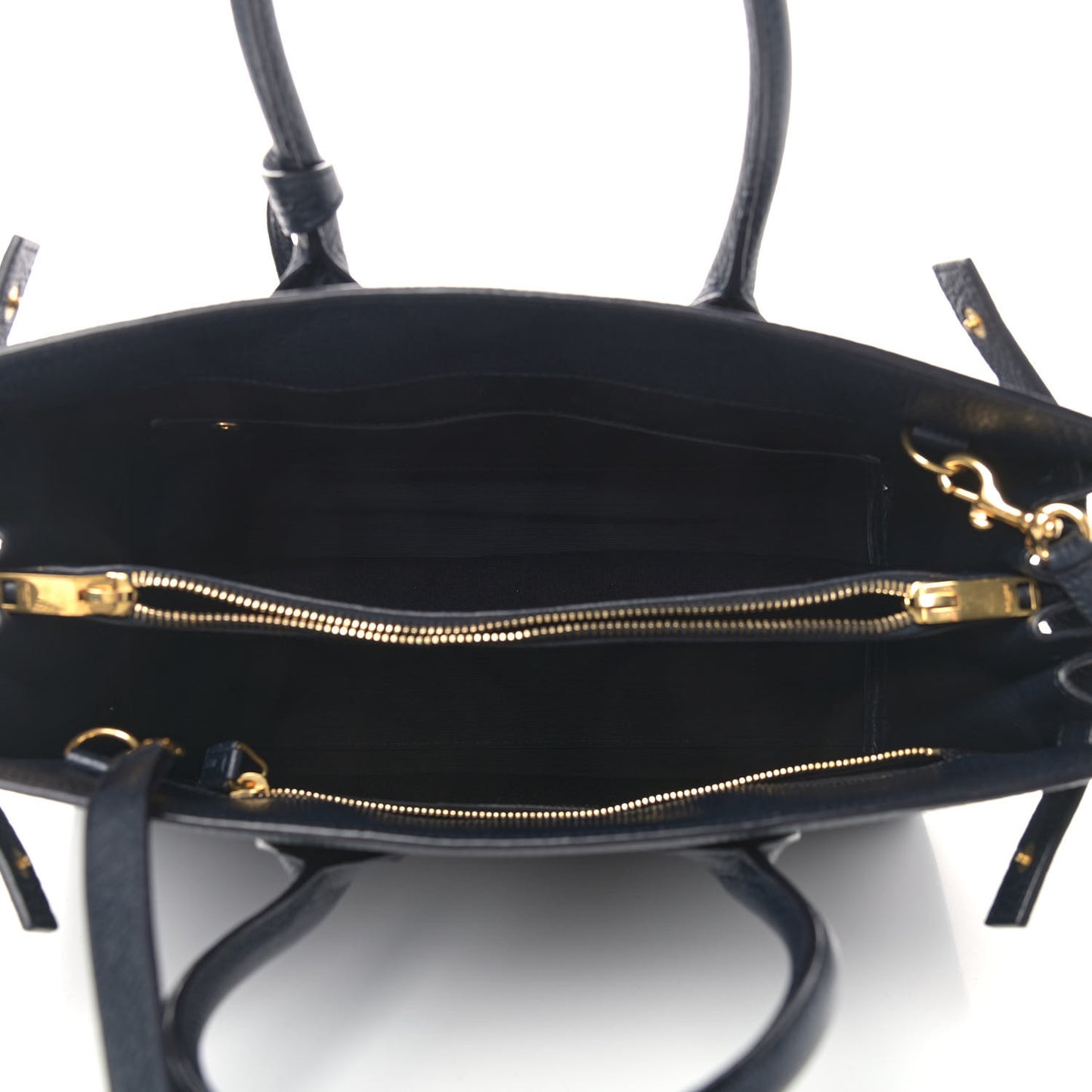 Grained Calfskin Small Sac De Jour Navy