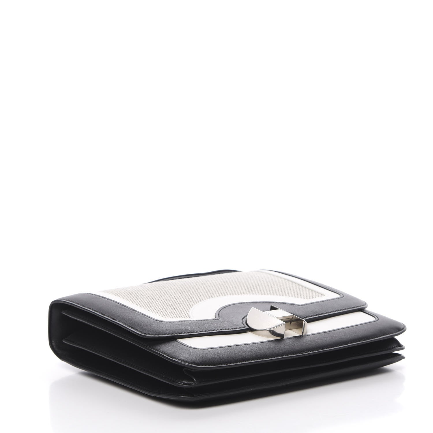 Hermes Toile Swift 2002 26 Ecru Black White 4 of 12