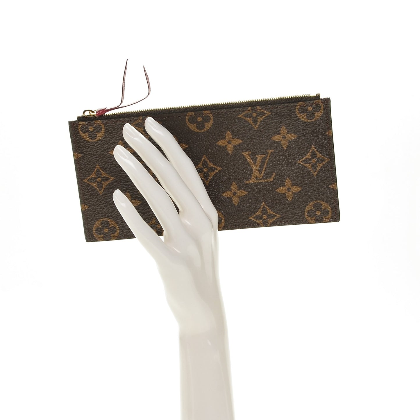 Monogram Felicie Chain Wallet Zippered Insert