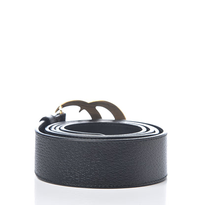 Gucci Textured Calfskin Double G 40mm Belt 115 46 Black 2 of 6