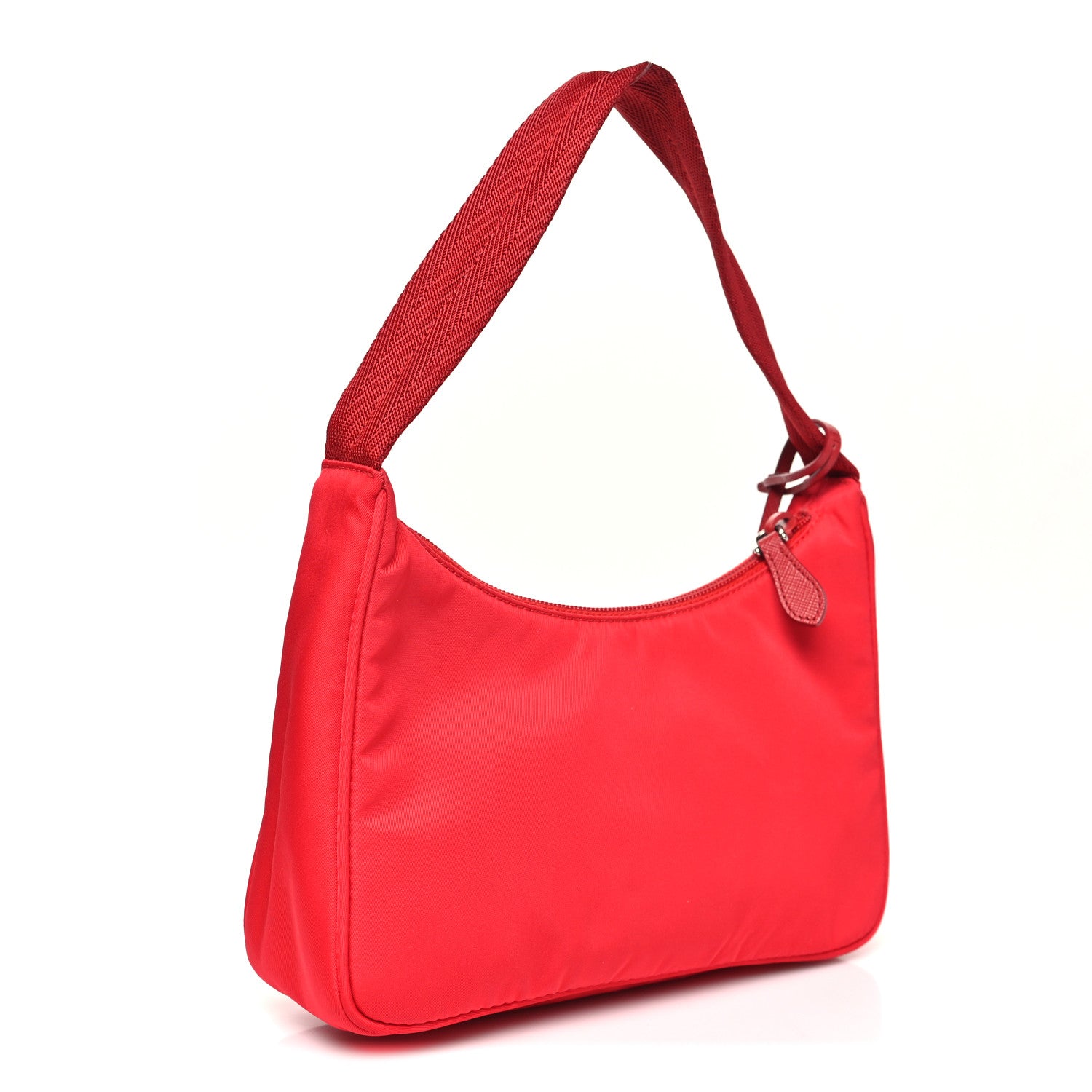 Prada Tessuto Nylon Mini Re-Edition 2000 Bag Rosso 1833505