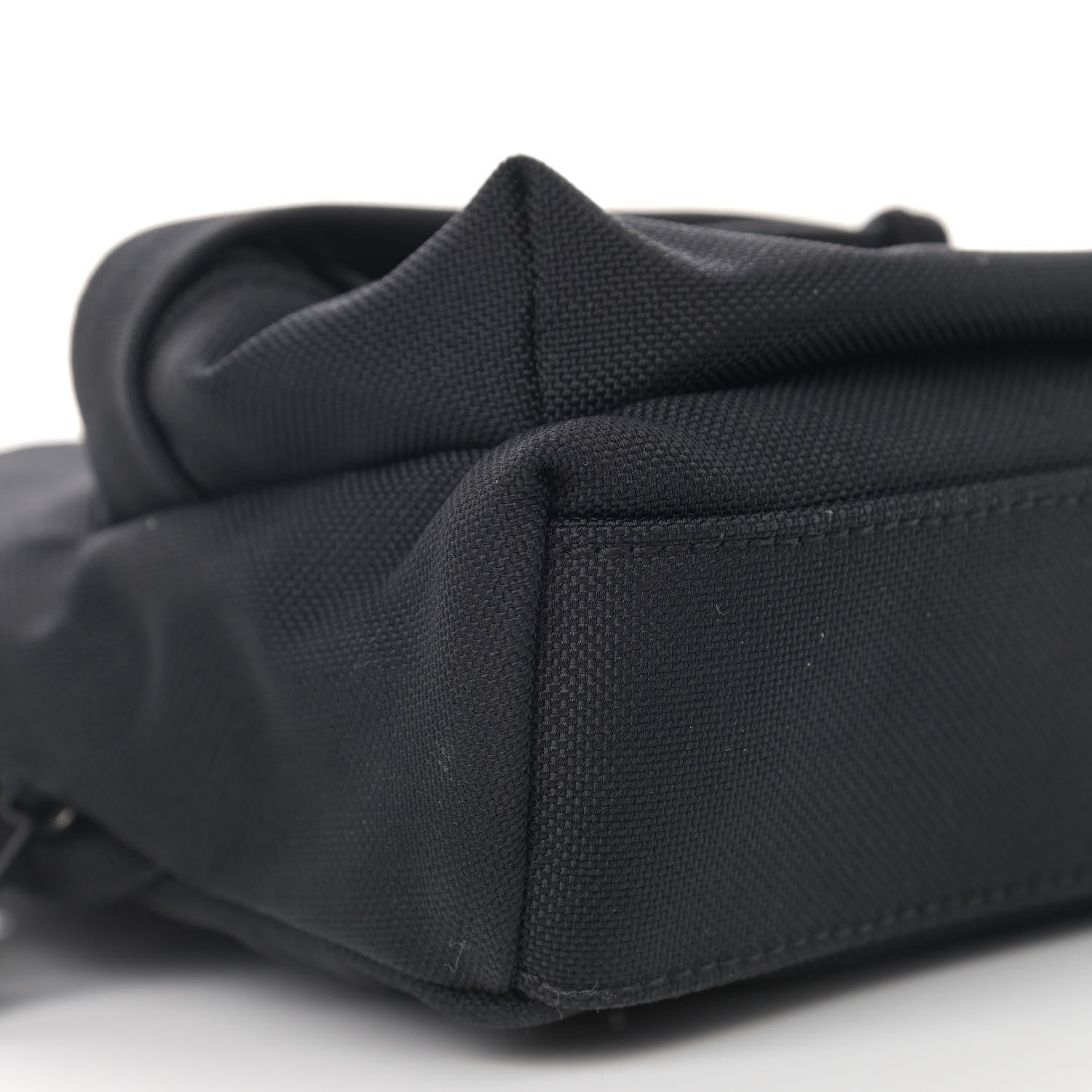 Balenciaga Recycled Casual Nylon Mini Oversized Backpack Black 8 of 9