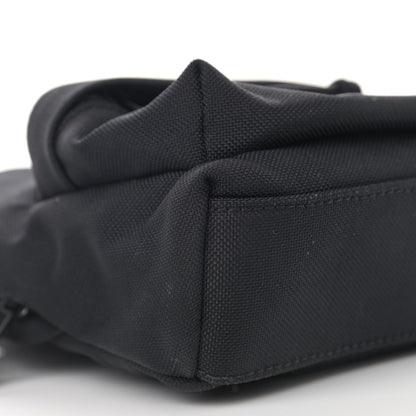 Balenciaga Recycled Casual Nylon Mini Oversized Backpack Black 8 of 9