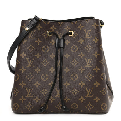 Louis Vuitton Monogram Neonoe MM Black 1 of 8