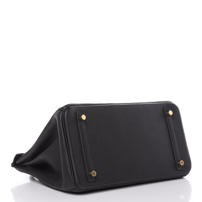 Hermes Togo Birkin 30 Black 5 of 32