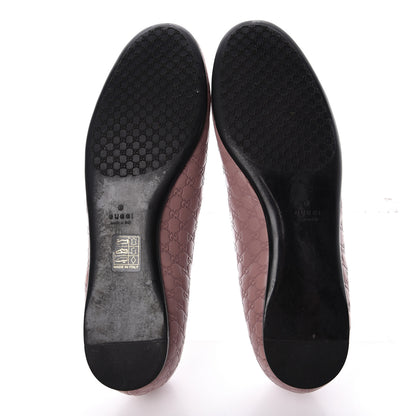 Gucci Soft Microguccissima Flats 38.5 Dark Cipria 5 of 12