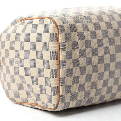 Louis Vuitton Damier Azur Speedy 30 6 of 18